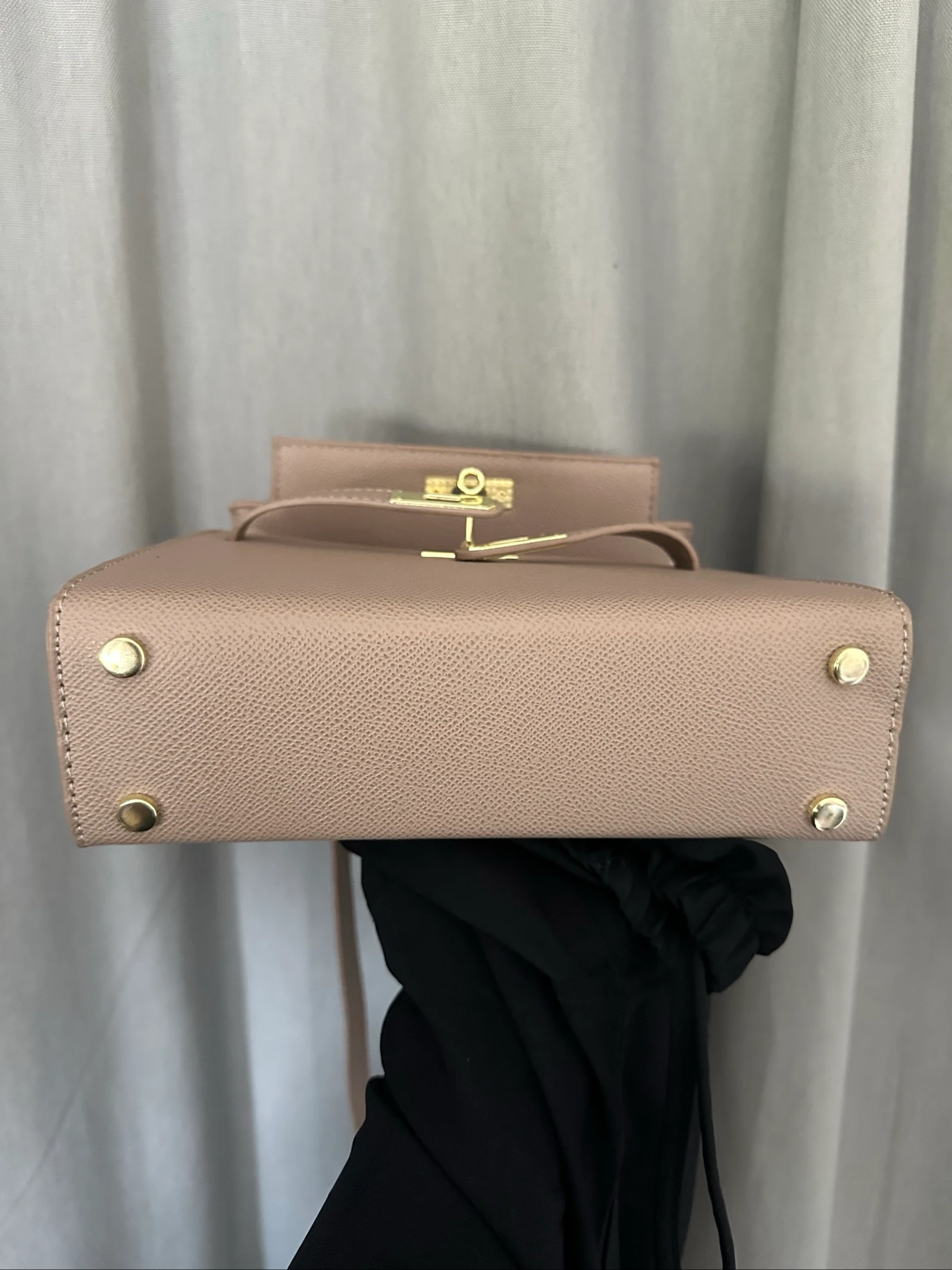 Bolsa de mão cinza taupe – photo 3
